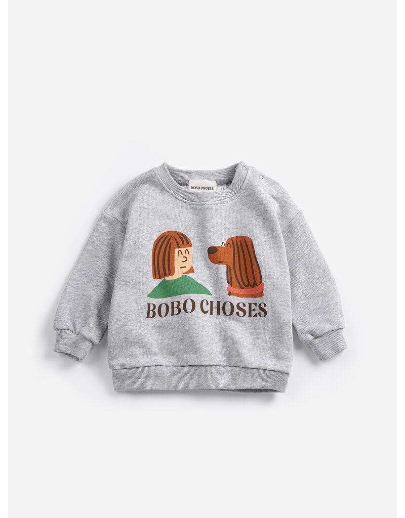 Bobo Choses Friends in a Pickle Sweatshirt Baby