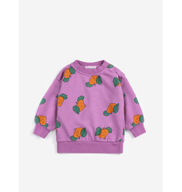 Bobo Choses Tangerine all Over Sweatshirt Baby