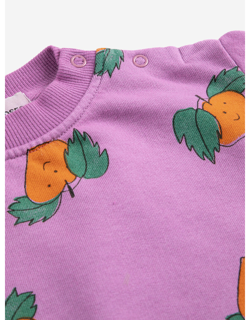 Bobo Choses Tangerine all Over Sweatshirt Baby