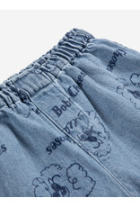 Bobo Choses Pickles The Dog all over Denim Short Baby
