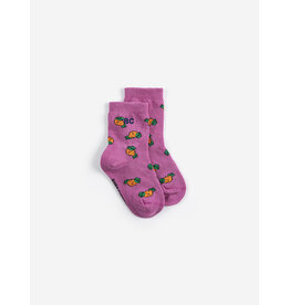 Bobo Choses Tangerine all over socks baby