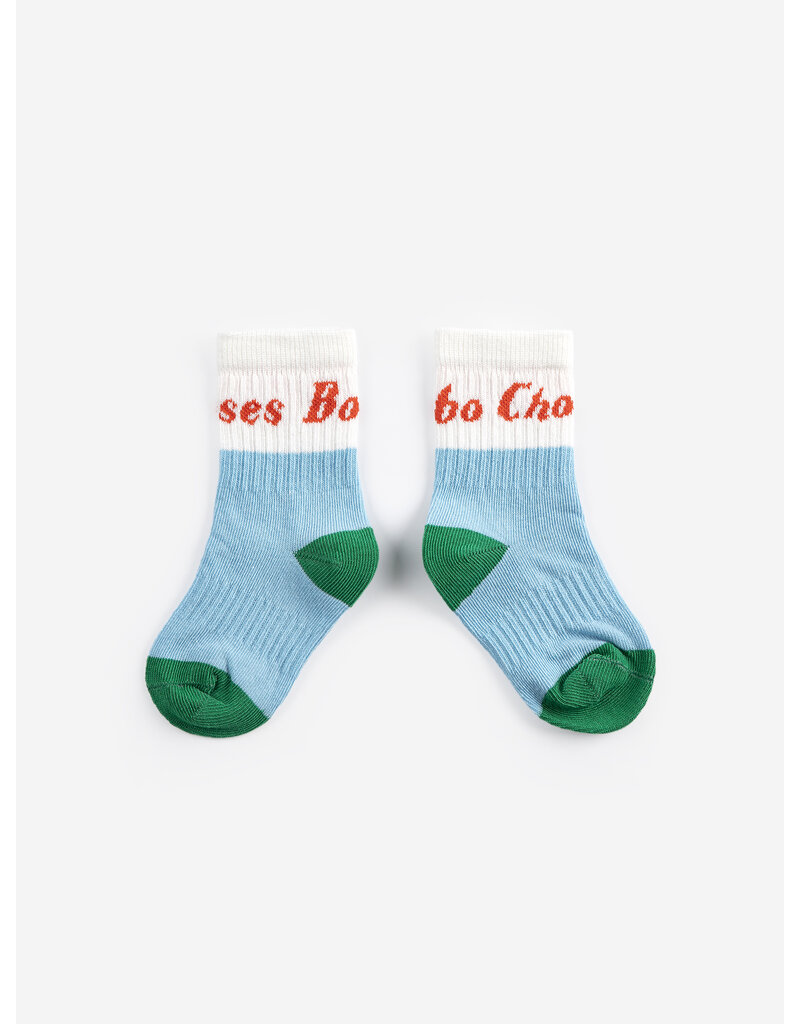 Bobo Choses Bobo Choses Short Socks Blue