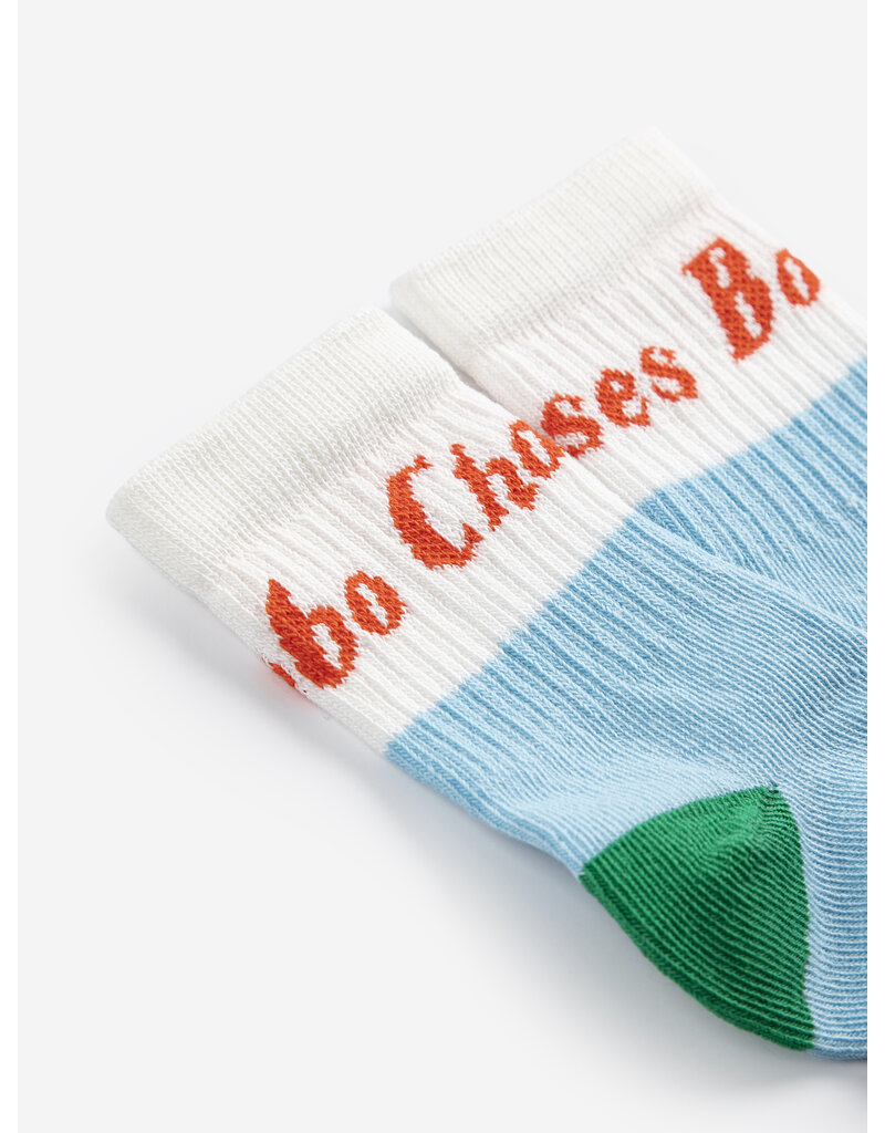 Bobo Choses Bobo Choses Short Socks Blue