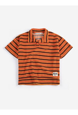 Bobo Choses Striped Brink Terry Cloth Polo
