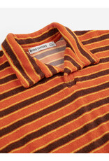 Bobo Choses Striped Brink Terry Cloth Polo