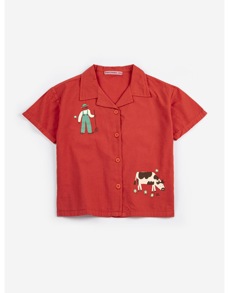 Bobo Choses Farm Adventure Woven Shirt