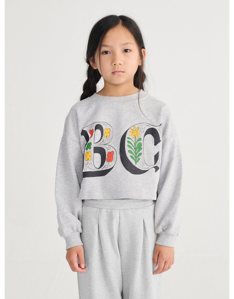 Bobo Choses Spring Letters Cropped Sweatshirt