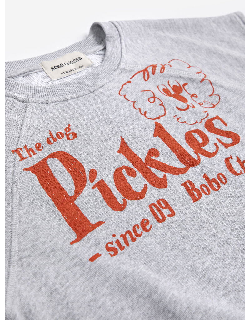 Bobo Choses Pickles The Dog Sleeveless Sweatshirt