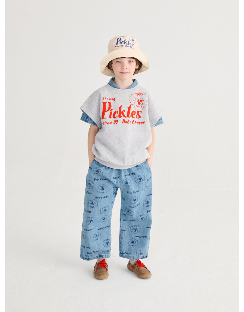 Bobo Choses Pickles The Dog Sleeveless Sweatshirt
