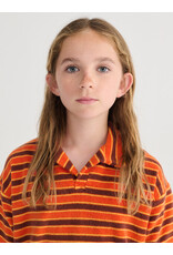 Bobo Choses Striped Brink Terry Cloth Polo