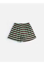 Bobo Choses Bobo Striped Shorts Green