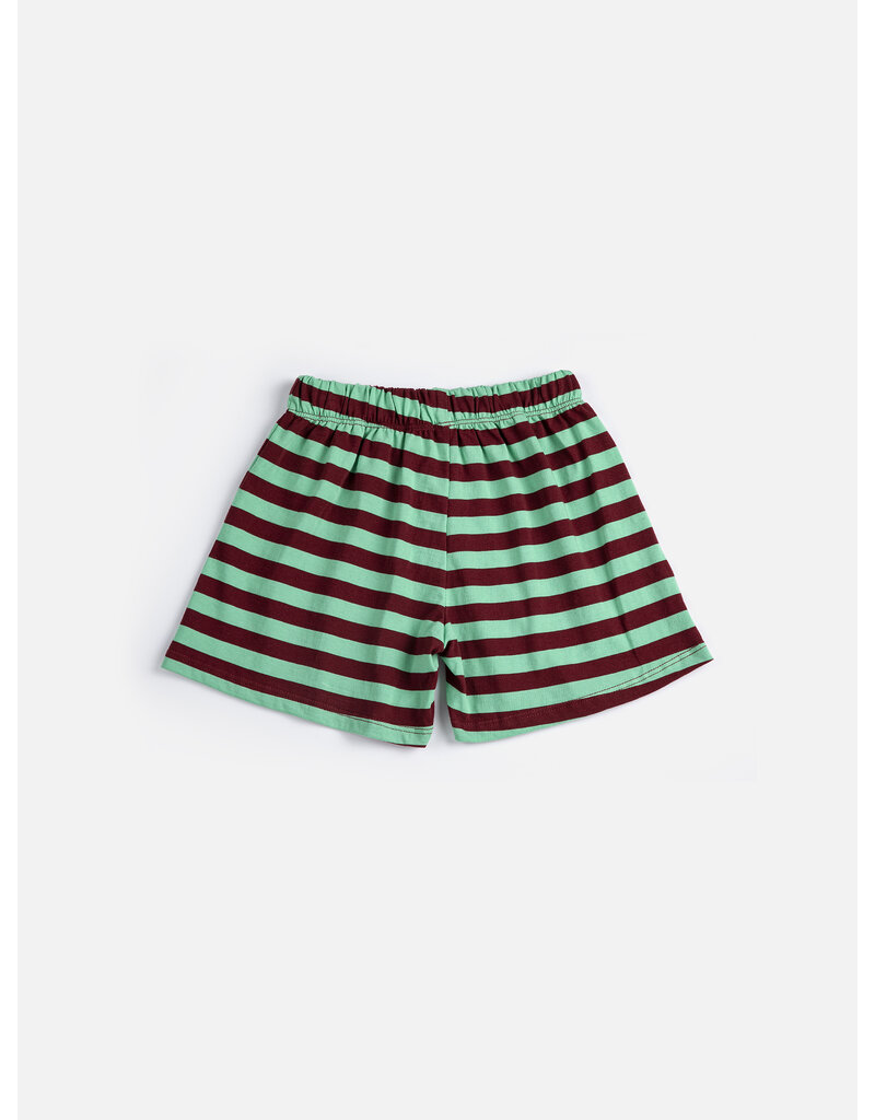 Bobo Choses Bobo Striped Shorts Green