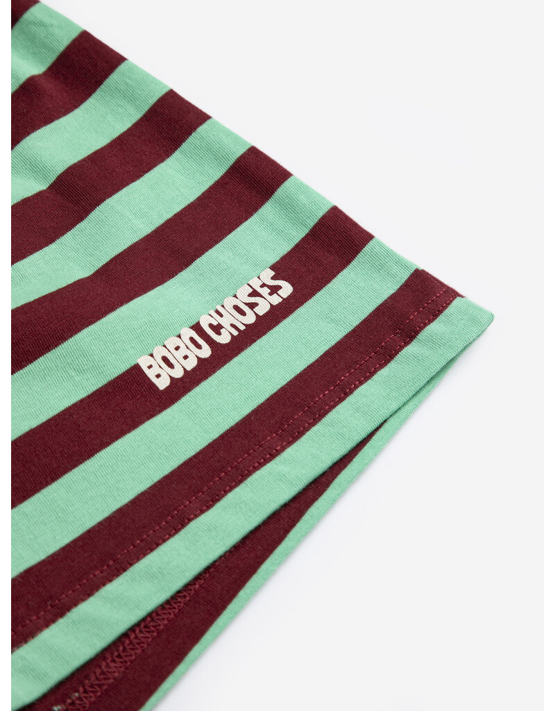 Bobo Choses Bobo Striped Shorts Green