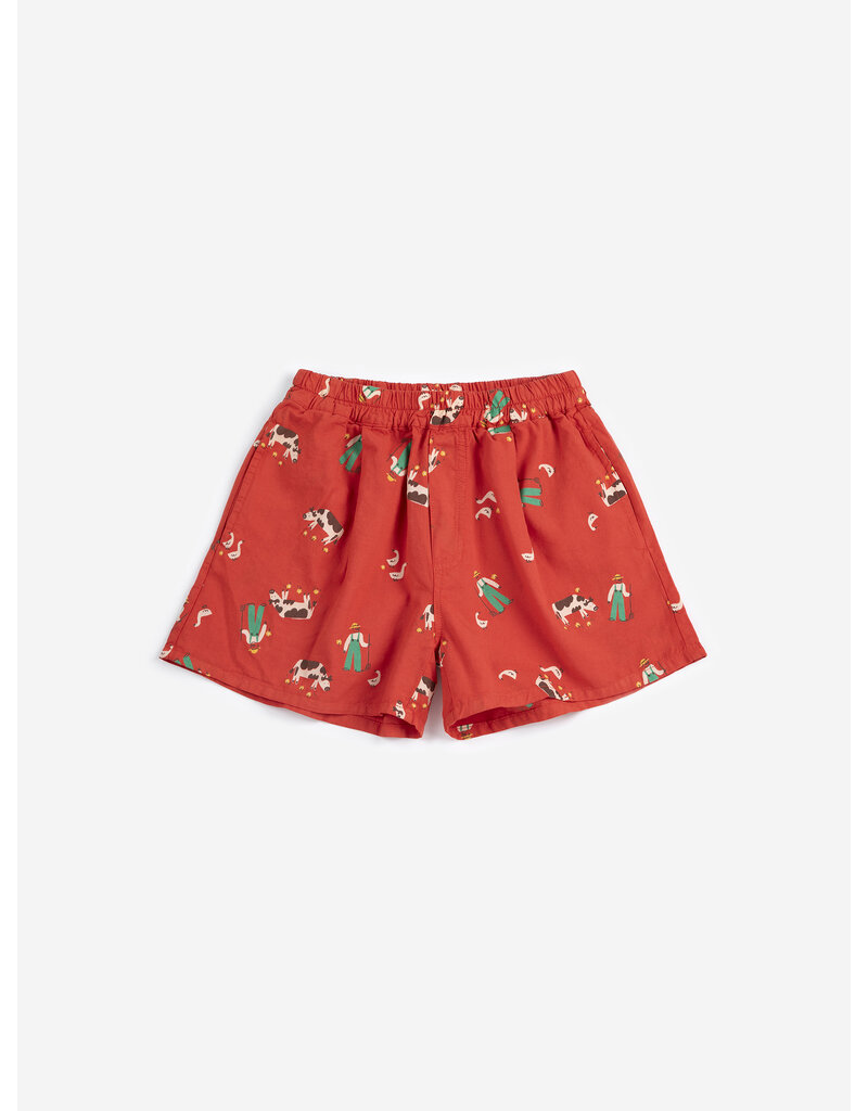 Bobo Choses Farm Adventure all over woven Shorts