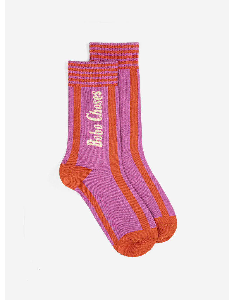 Bobo Choses Bobo Choses Long Socks Purple