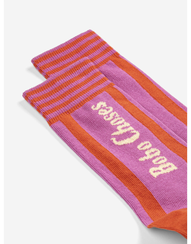 Bobo Choses Bobo Choses Long Socks Purple