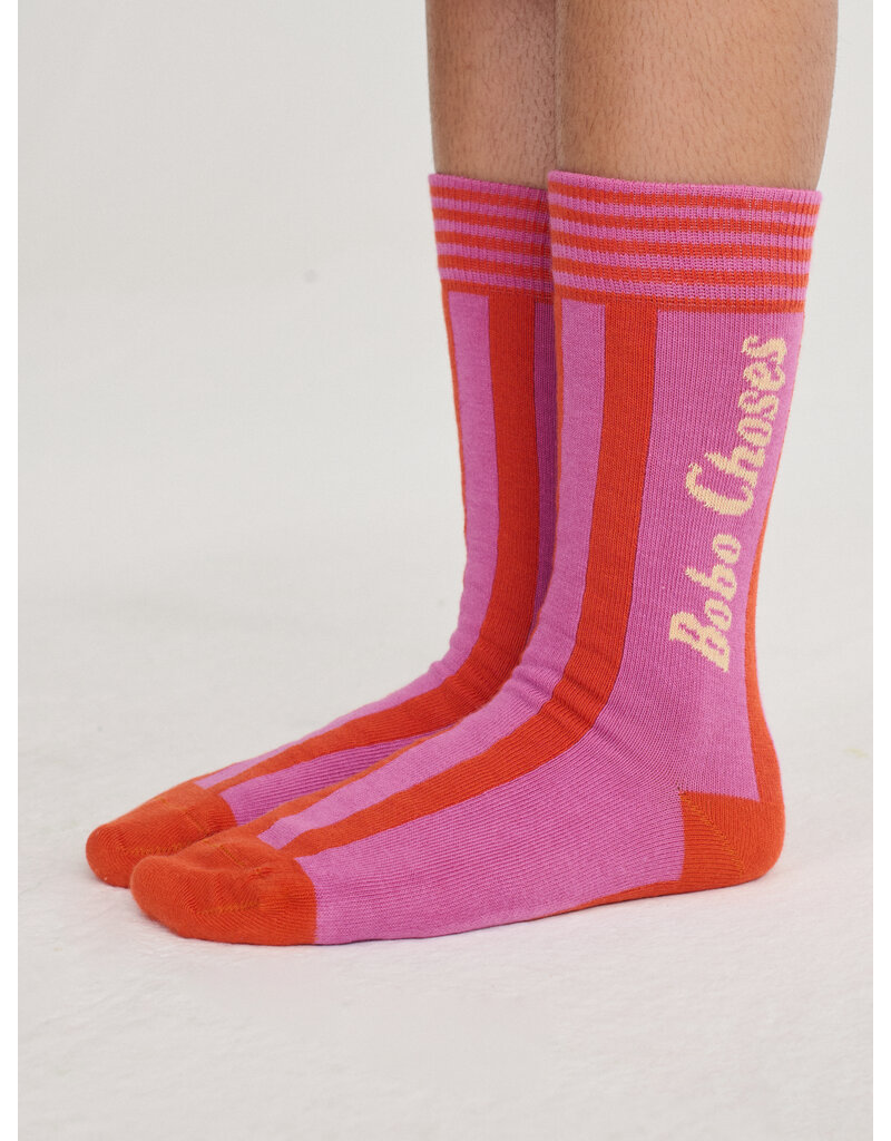 Bobo Choses Bobo Choses Long Socks Purple