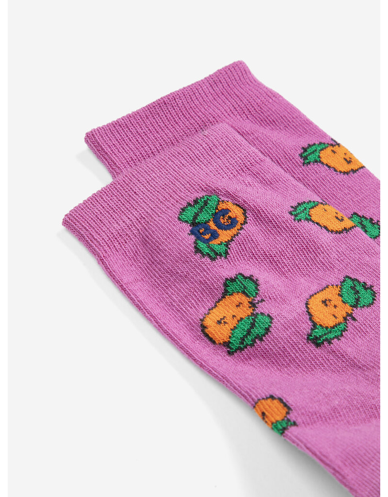 Bobo Choses Tangerine All over Socks Kids