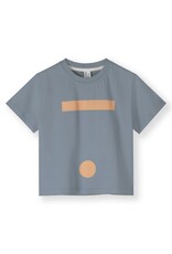 Gray Label Oversized Tee w/ Logo Stone Grey - Melon