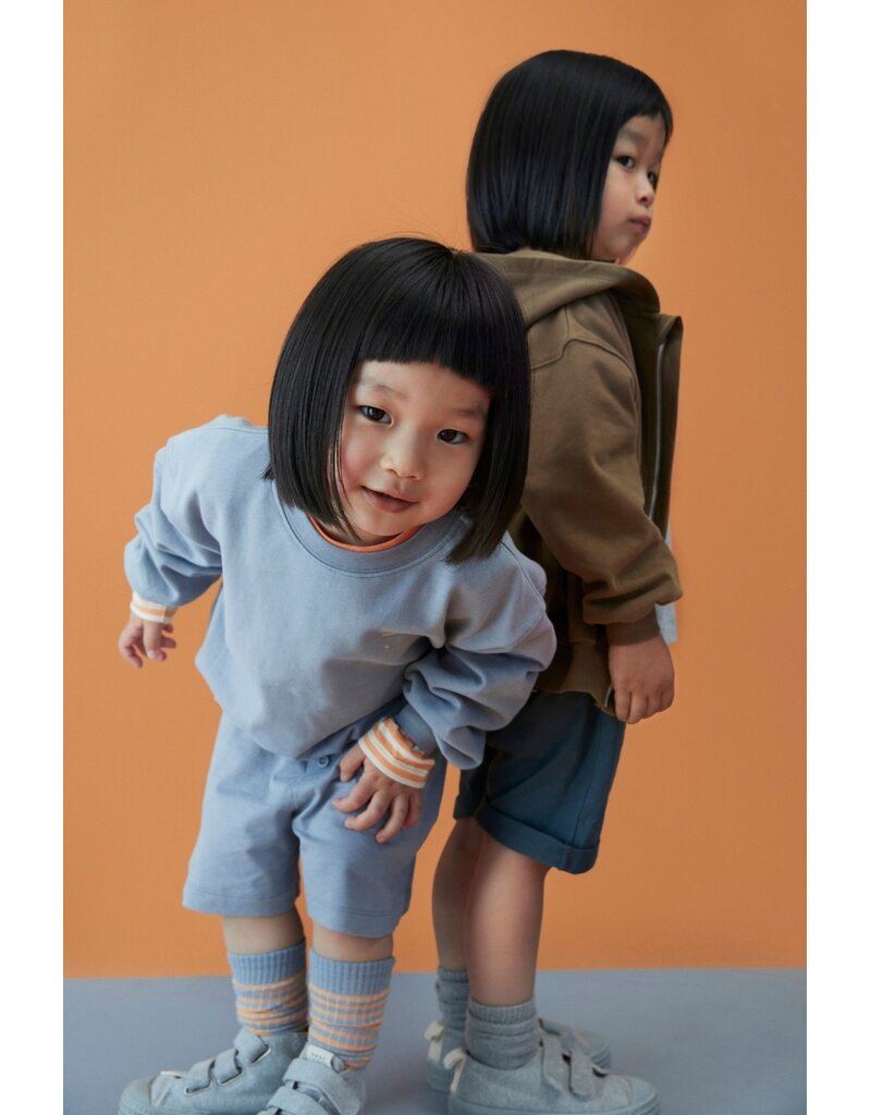 Gray Label Dropped Shoulder Sweater Stone Grey