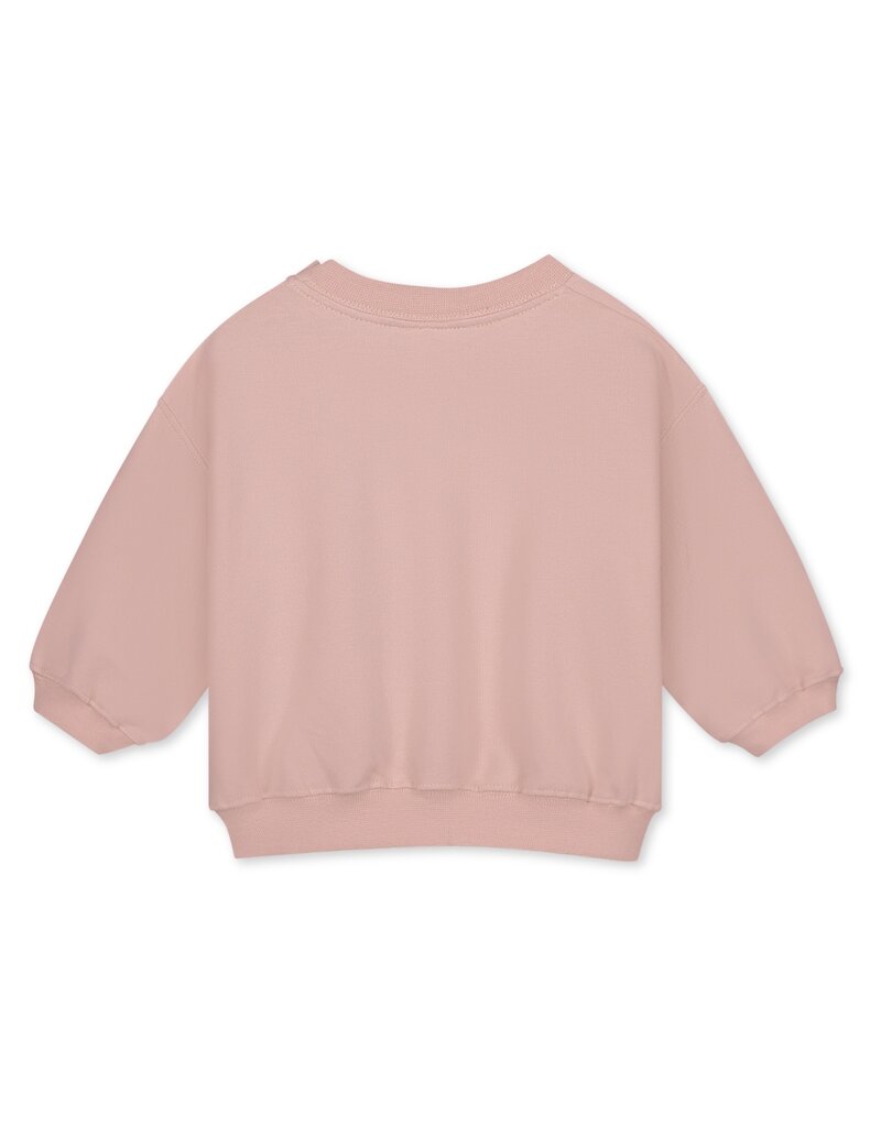 Gray Label Baby Dropped Shoulder Sweater Faded Pink