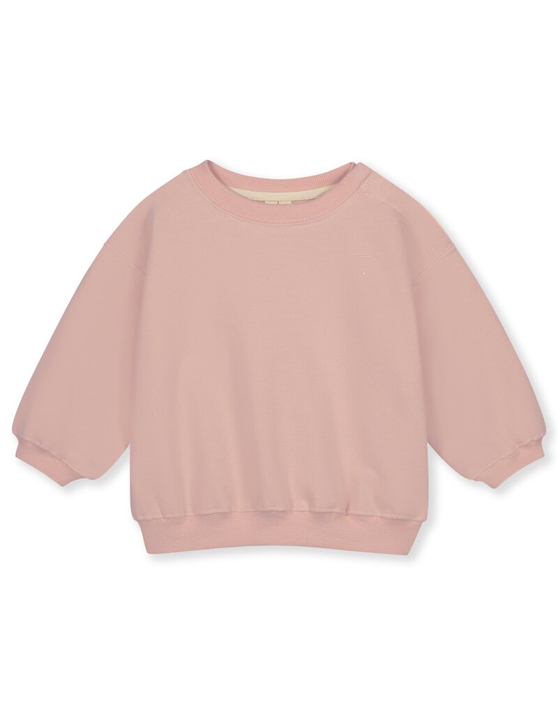 Gray Label Baby Dropped Shoulder Sweater Faded Pink