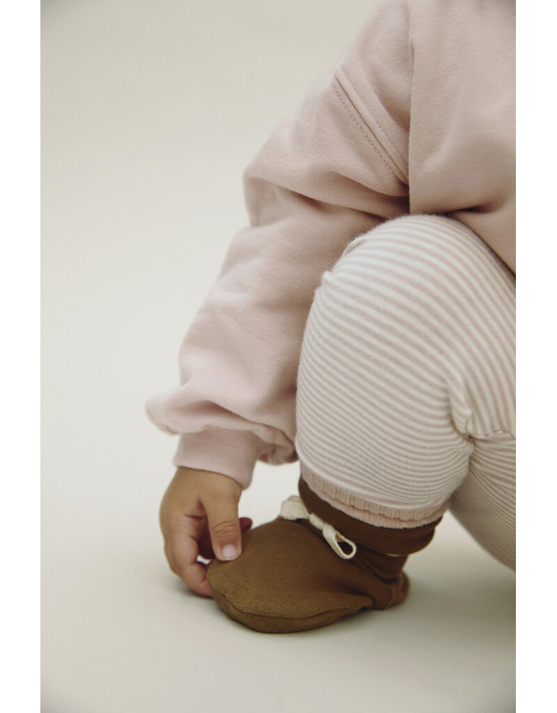 Gray Label Baby Dropped Shoulder Sweater Faded Pink