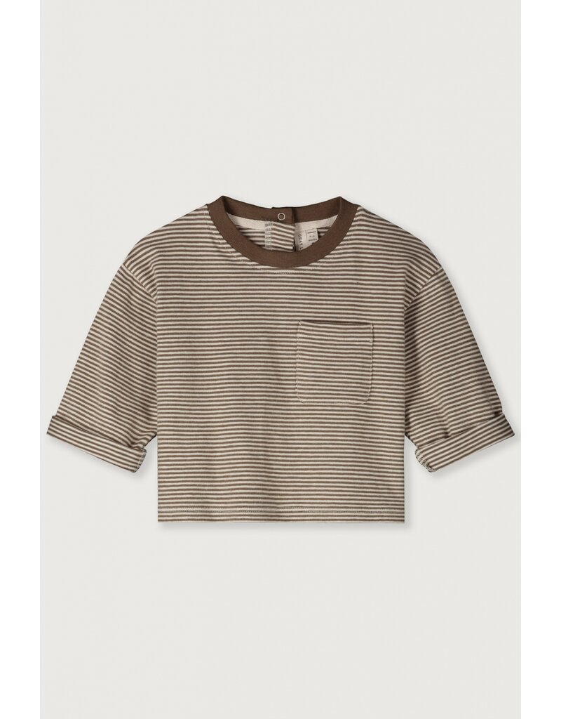 Gray Label Baby Longsleeve Pocket Tee Woody - Cream
