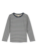 Gray Label Longsleeve Tee Blue Grey - Cream