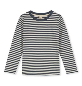 Gray Label Longsleeve Tee Blue Grey - Cream