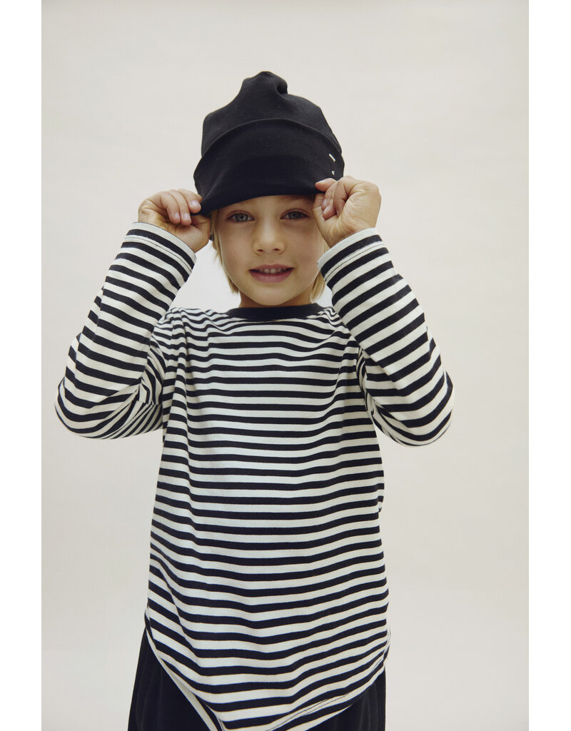 Gray Label Longsleeve Tee Blue Grey - Cream