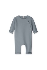 Gray Label Baby Suit with Snaps Stone Grey