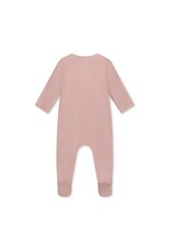 Gray Label Newborn Suit with Snaps Faded Pink