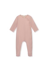 Gray Label Newborn Suit with Snaps Faded Pink