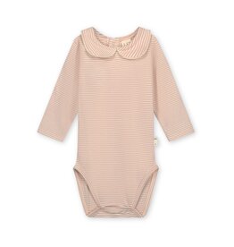 Gray Label Baby Collar Onesie Faded Pink - Cream