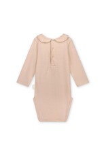 Gray Label Baby Collar Onesie Faded Pink - Cream