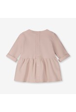 Gray Label Baby Dress w/ Snaps GOTS Faded Pink