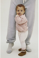 Gray Label Baby Leggings GOTS Faded Pink - Cream