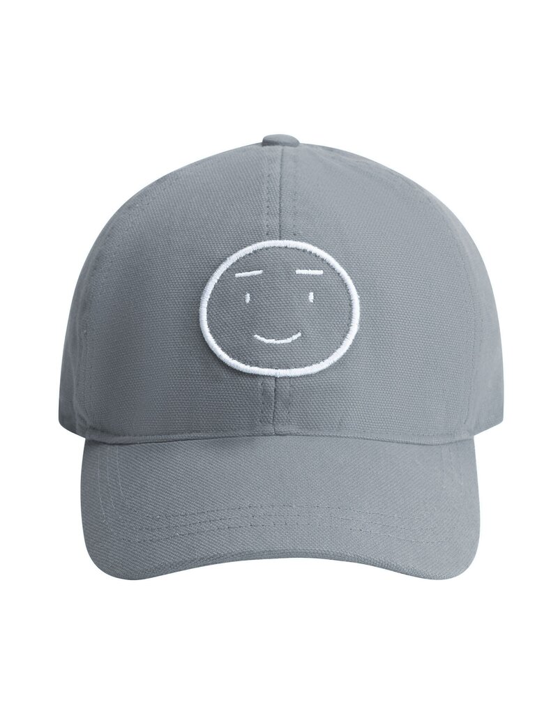 Gray Label Baseball Cap GOTS Stone Grey