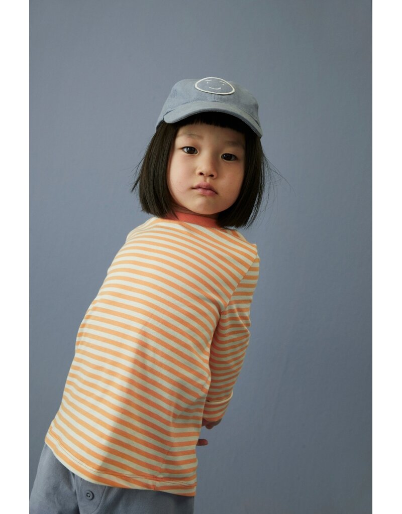 Gray Label Baseball Cap GOTS Stone Grey