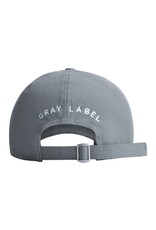 Gray Label Baseball Cap GOTS Stone Grey