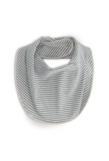 Gray Label Baby Bib GOTS Stone Grey - Cream