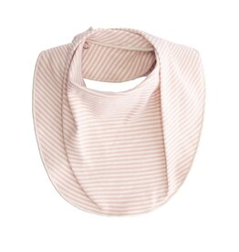 Gray Label Baby Bib GOTS Faded Pink - Cream