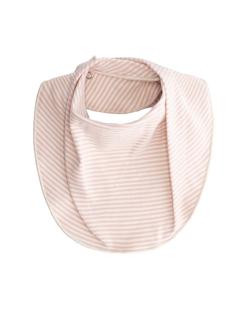 Gray Label Baby Bib GOTS Faded Pink - Cream