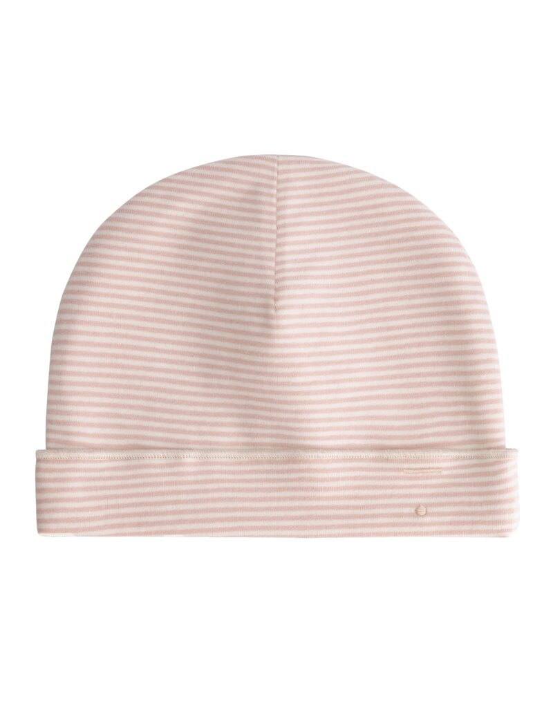 Gray Label Baby Beanie GOTS Faded Pink - Cream