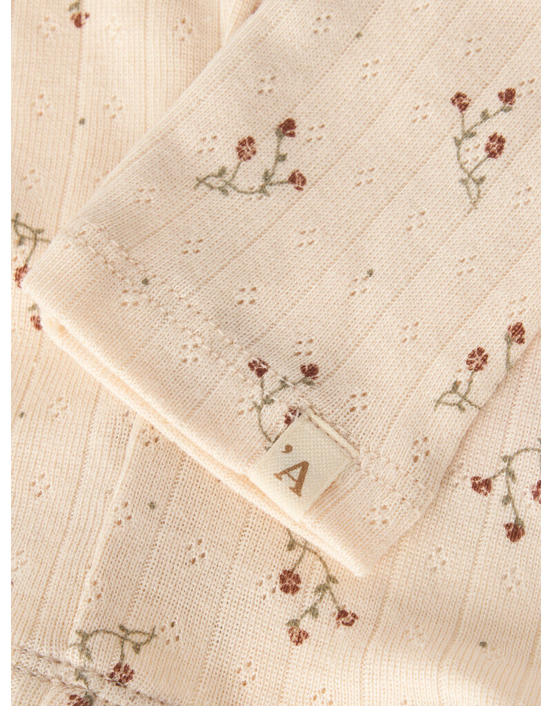 Lil' Atelier Rachello Ria Slim Leggings Novelle Peach Flower