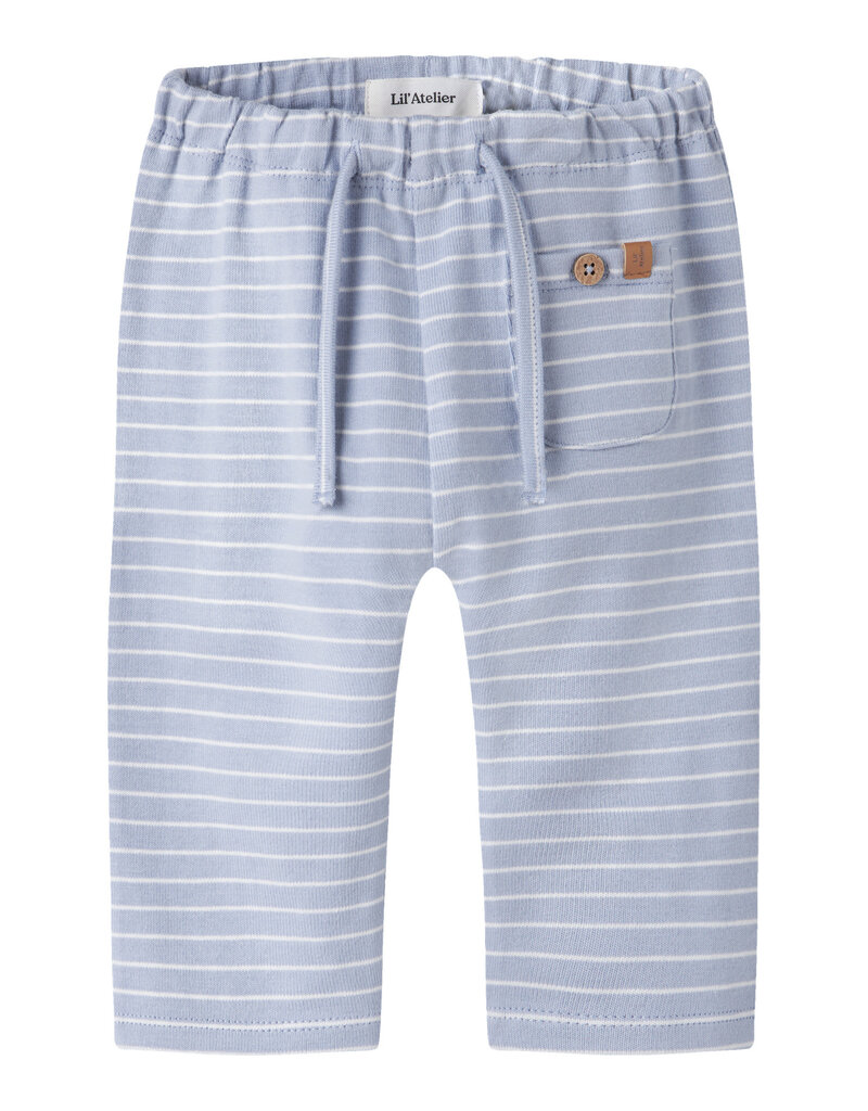 Lil' Atelier Baja Loose Pants Zen Blue