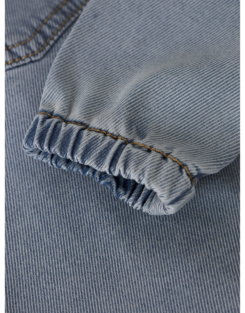 name it Dan Denim Cardigan Light Blue Denim