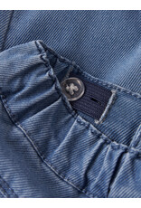 name it Rose Shaped emb Jeans Medium Blue Flower