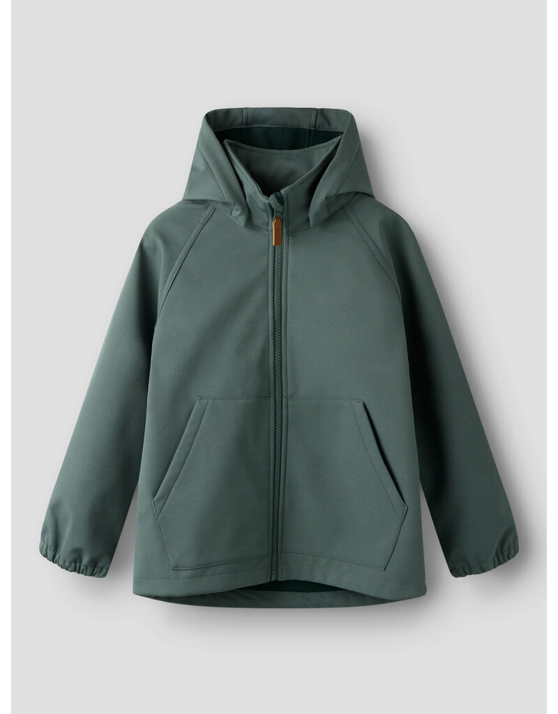 name it Alfa Softshell Jacket Balsam Green